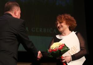 KONCERT OB PODELITVI NAGRAD IN PRIZNANJ FRANA GERBIČA NA SLIKI PLANINKA ATIĆ FOTO LJUBO VUKELIČDC8B9424